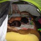 de acampada con mi mami =)